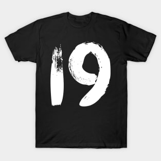 Number 19 T-Shirt